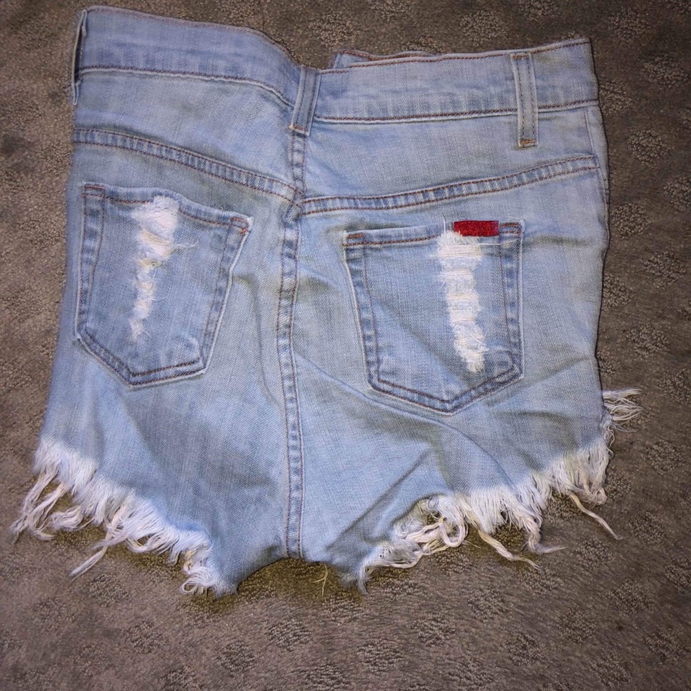 GJG denim high wasted shorts